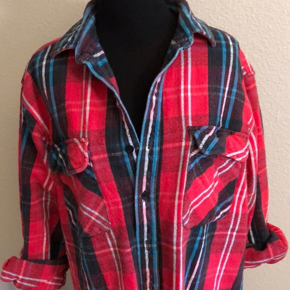 🎈SALE 🎈 FIVE BROTHER THICK COTTON FLANNEL X/L - Picture 2 of 7